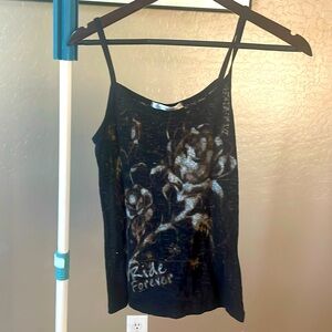 Hot Leathers, small, ride forever tang top